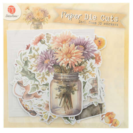DécoTime Paper Die Cuts Farmhouse Garden (3207644) DécoTime Paper Die Cuts Farmhouse Garden (3207644)