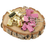 DLP Papierklemmen Gold & Pink (16pcs) (2576261)
