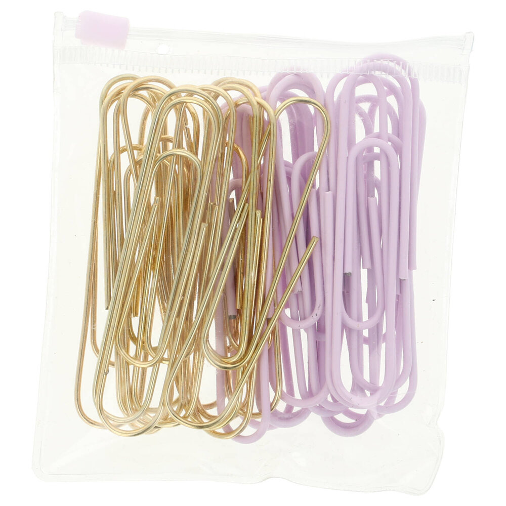 DLP Large Paperclips Gold & Purple (30pcs) (2576261) DLP Large Paperclips Gold & Purple (30pcs) (2576261)