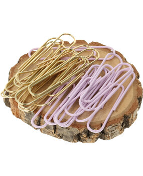 DLP Large Paperclips Gold & Purple (30pcs) (2576261) DLP Large Paperclips Gold & Purple (30pcs) (2576261)