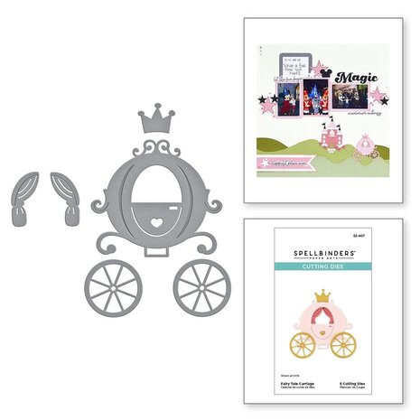 Spellbinders Storytelling by Spellbinders Fairy Tale Carriage Dies (S2-407) Spellbinders Storytelling by Spellbinders Fairy Tale Carriage Dies (S2-407)