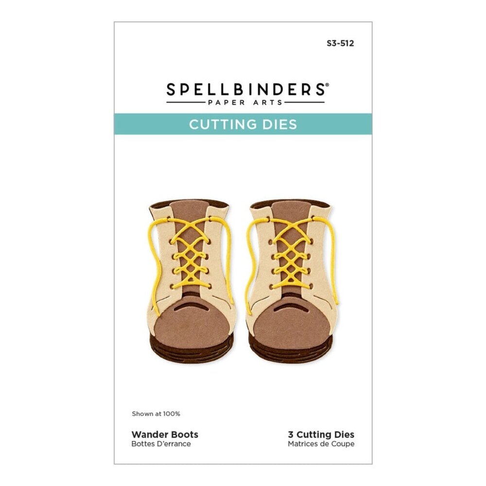 Spellbinders Storytelling by Spellbinders Wander Boots Dies (S3-512) Spellbinders Storytelling by Spellbinders Wander Boots Dies (S3-512)