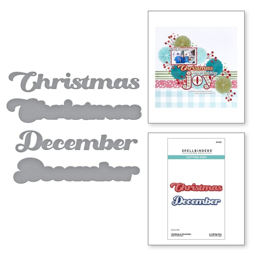 Spellbinders Storytelling by Spellbinders Christmas & December Dies (S3-520)