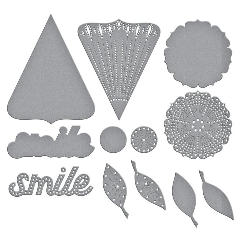 Spellbinders Storytelling by Spellbinders Stitched Petal Bloom Dies (S5-637) Spellbinders Storytelling by Spellbinders Stitched Petal Bloom Dies (S5-637)