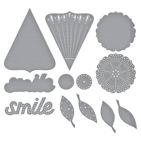 Spellbinders Storytelling by Spellbinders Stitched Petal Bloom Dies (S5-637) Spellbinders Storytelling by Spellbinders Stitched Petal Bloom Dies (S5-637)