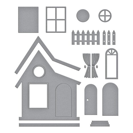 Spellbinders Storytelling by Spellbinders Home Sweet Home Dies (S4-1353)