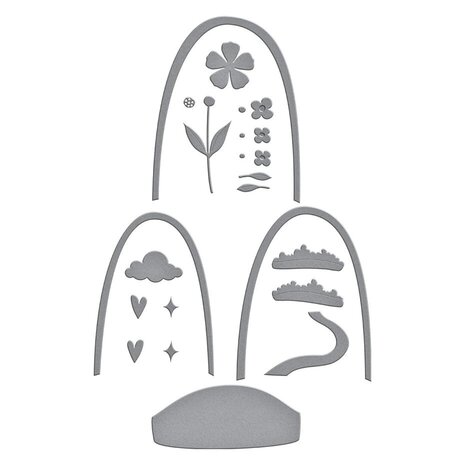 Spellbinders Storytelling by Spellbinders Over The Rainbow Dies (S4-1354) Spellbinders Storytelling by Spellbinders Over The Rainbow Dies (S4-1354)