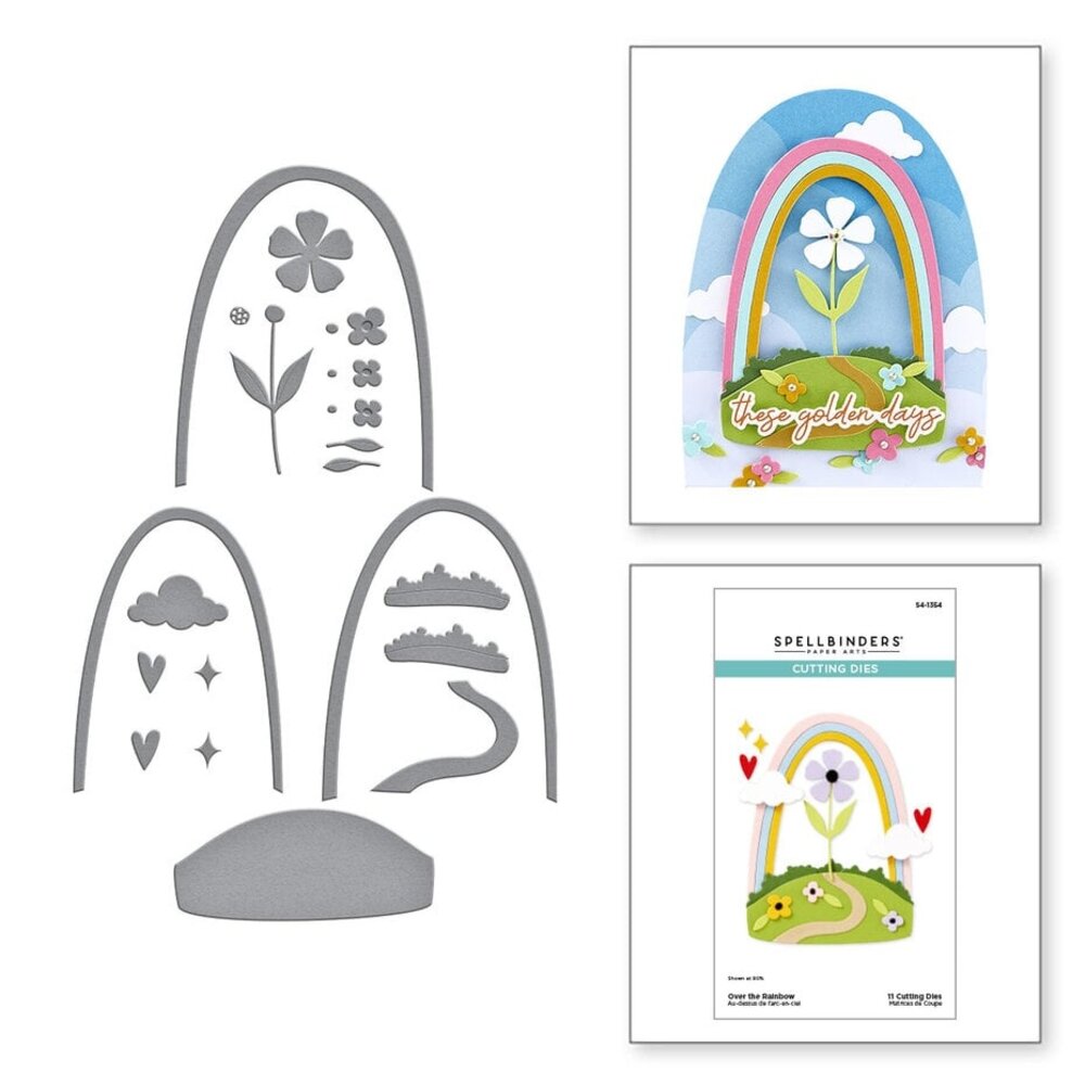 Spellbinders Storytelling by Spellbinders Over The Rainbow Dies (S4-1354) Spellbinders Storytelling by Spellbinders Over The Rainbow Dies (S4-1354)
