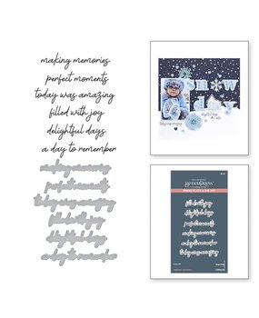 Spellbinders Storytelling by Spellbinders Happiness Sentiments Press Plate & Die Set (BP-175) Spellbinders Storytelling by Spellbinders Happiness Sentiments Press Plate & Die Set (BP-175)