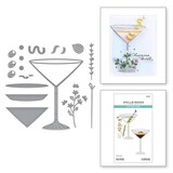 Spellbinders Happy Hour Olive Martinis Dies (S4-1372)