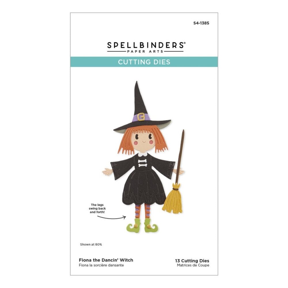 Spellbinders Happy Haunting Fiona the Dancin' Witch Dies (S4-1385)