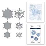 Spellbinders Let it Snow Layering Snowflakes Dies (S5-651)