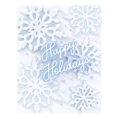 Spellbinders Let it Snow Layering Snowflakes Dies (S5-651)