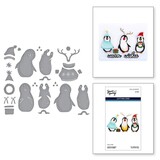 Spellbinders Let it Snow Playful Penguins Dies (S4-1380)