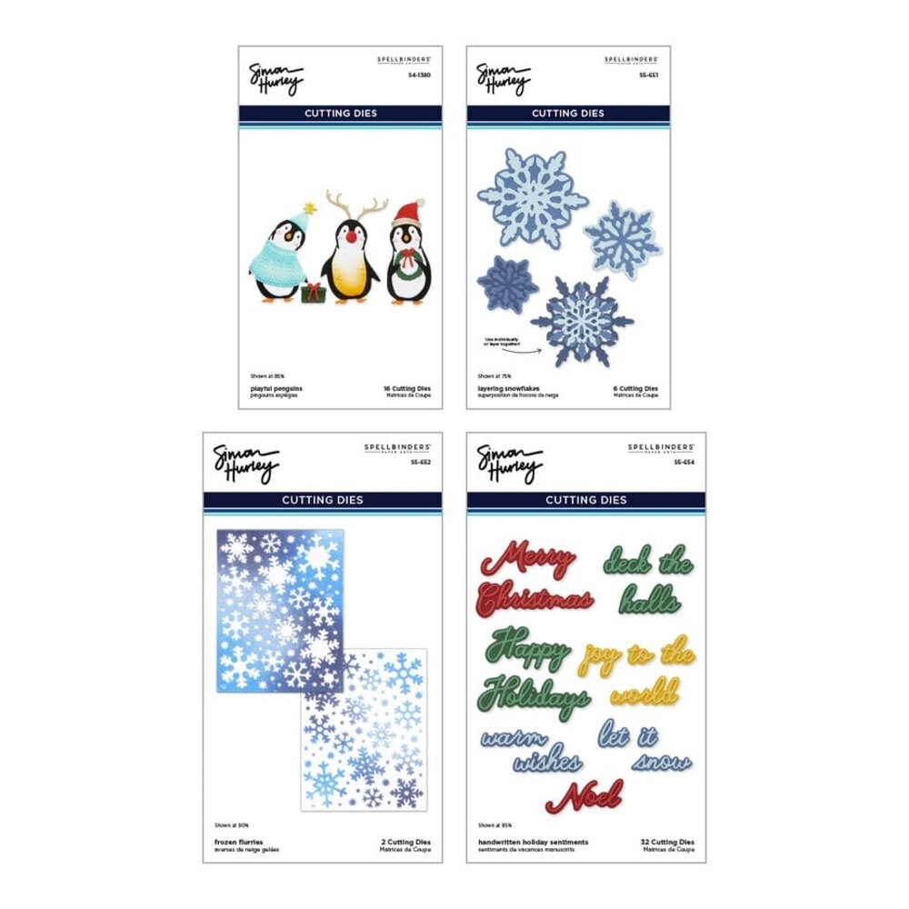 Spellbinders Let it Snow I Want It All! Bundle (BD-0895)