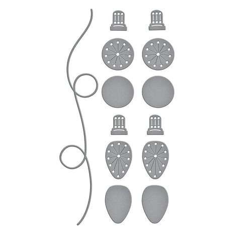 Spellbinders Stitched Bright Stitched String Lights Dies (S3-518) Spellbinders Stitched Bright Stitched String Lights Dies (S3-518)