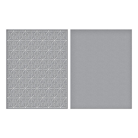 Spellbinders Stitched Bright Stitched Starfilled Background Dies (S5-643)