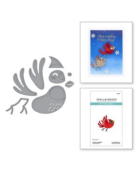 Spellbinders Dancin' Christmas Conrad Cardinal Dies (S1-157)