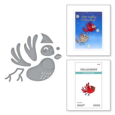 Spellbinders Dancin' Christmas Conrad Cardinal Dies (S1-157)