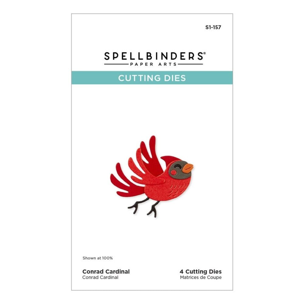 Spellbinders Dancin' Christmas Conrad Cardinal Dies (S1-157)