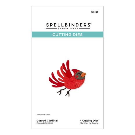 Spellbinders Dancin' Christmas Conrad Cardinal Dies (S1-157)