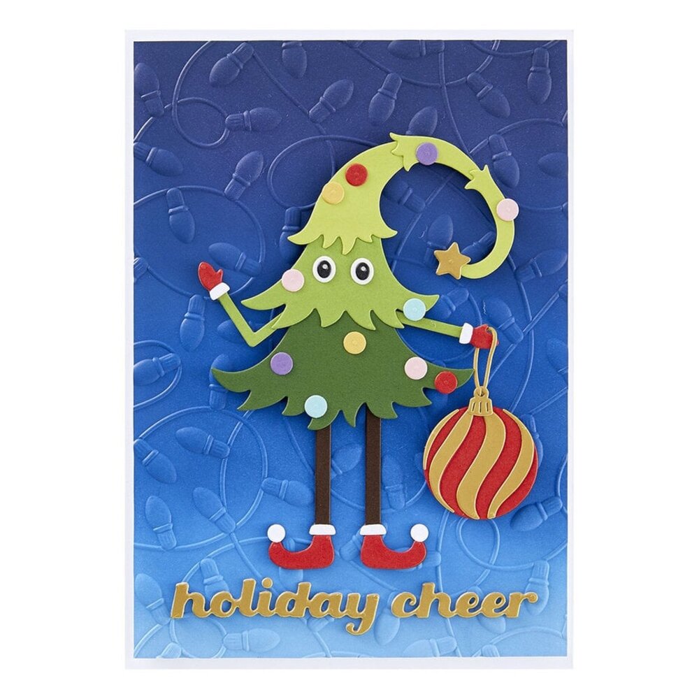 Spellbinders Dancin' Christmas Dancin' Douglas Dies (S5-646) Spellbinders Dancin' Christmas Dancin' Douglas Dies (S5-646)