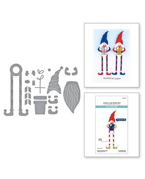 Spellbinders Dancin' Christmas Dancin' Gnome Dies (S4-1371)