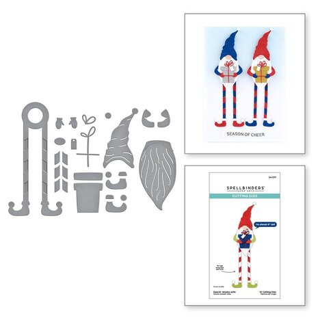 Spellbinders Dancin' Christmas Dancin' Gnome Dies (S4-1371)
