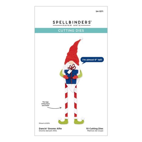 Spellbinders Dancin' Christmas Dancin' Gnome Dies (S4-1371)