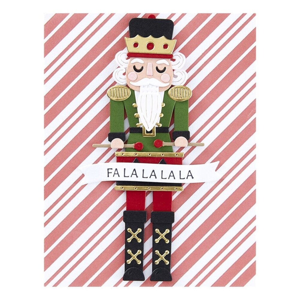 Spellbinders Dancin' Christmas Candy Candy Stripes Press Plate (BP-198) Spellbinders Dancin' Christmas Candy Candy Stripes Press Plate (BP-198)
