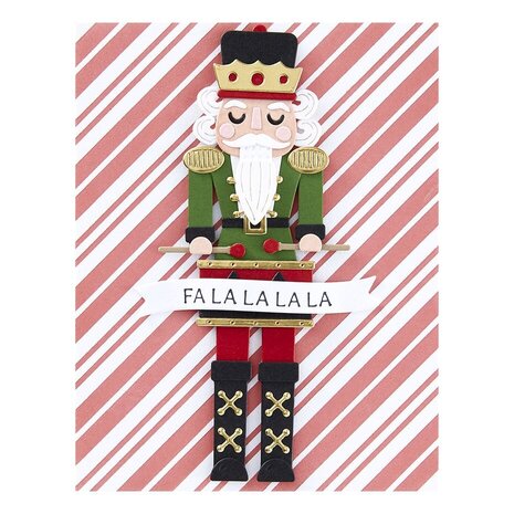 Spellbinders Dancin' Christmas Candy Candy Stripes Press Plate (BP-198) Spellbinders Dancin' Christmas Candy Candy Stripes Press Plate (BP-198)