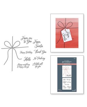 Spellbinders Dancin' Christmas A Little Gift Press Plates (BP-202) Spellbinders Dancin' Christmas A Little Gift Press Plates (BP-202)