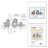 Spellbinders House-Mouse Designs Hot Cocoa Day Cling Rubber Stamp (RSC-038)