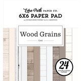 Echo Park Cool Wood Grains 6x6 Inch Paper Pad (CWG389023)