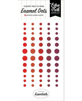 Echo Park Essentials Red Enamel Dots (RE392028)* Echo Park Essentials Red Enamel Dots (RE392028)*