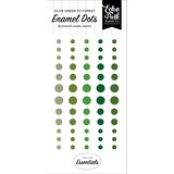 Echo Park Essentials Green Enamel Dots (GE394028)*