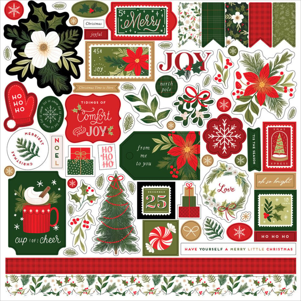 Echo Park Christmas Joy 12x12 Inch Collection Kit (CJ385016) Echo Park Christmas Joy 12x12 Inch Collection Kit (CJ385016)
