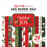 Echo Park Christmas Joy 6x6 Inch Paper Pad (CJ385023)