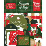 Echo Park Christmas Joy Ephemera Frames & Tags (CJ385025)*