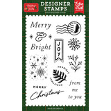 Echo Park Christmas Joy Merriest Christmas Clear Stamp (CJ385043)*