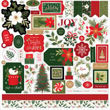 Echo Park Christmas Joy 12x12 Inch Element Sticker (CJ385014)