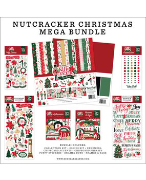 Echo Park Nutcracker Christmas 12x12 Inch Mega Bundle (NC387050)*