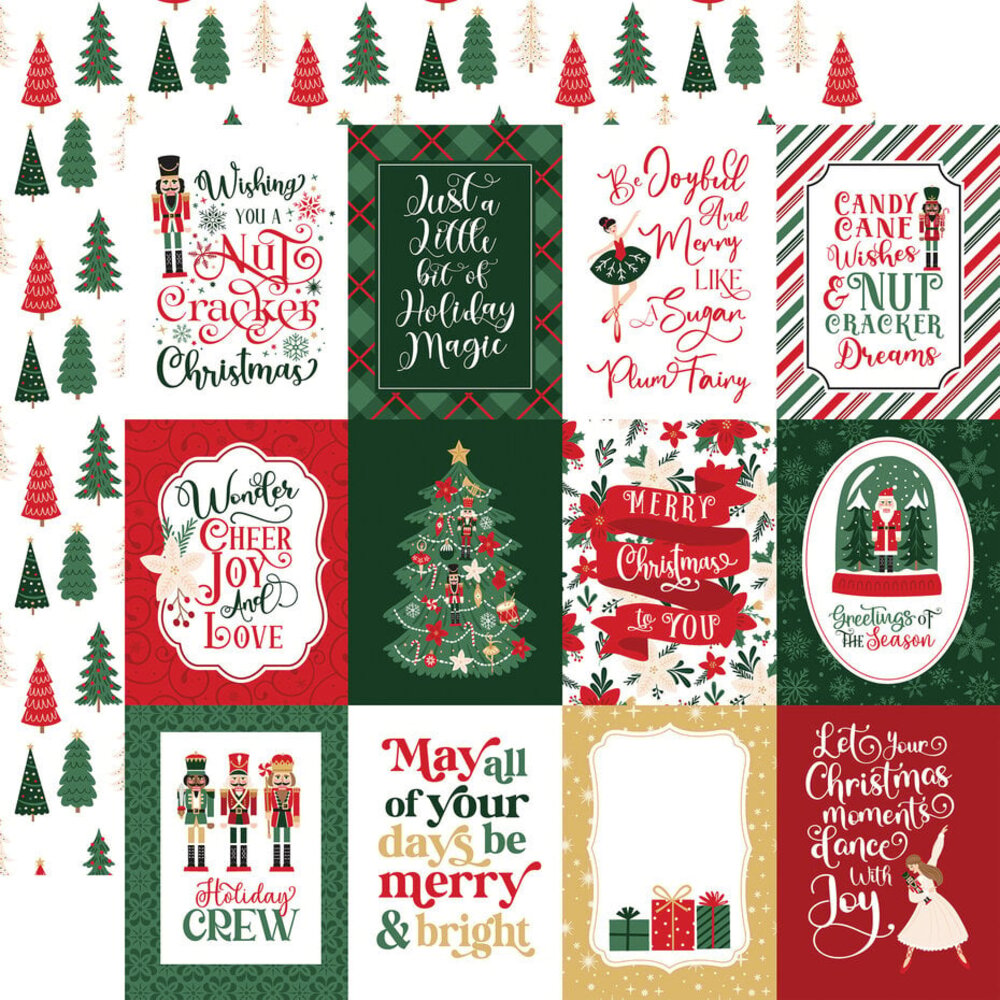 Echo Park Nutcracker Christmas 12x12 Inch Collection Kit (NC387016) Echo Park Nutcracker Christmas 12x12 Inch Collection Kit (NC387016)