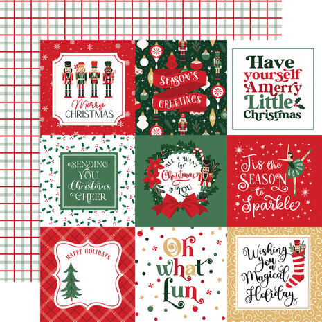 Echo Park Nutcracker Christmas 12x12 Inch Collection Kit (NC387016) Echo Park Nutcracker Christmas 12x12 Inch Collection Kit (NC387016)