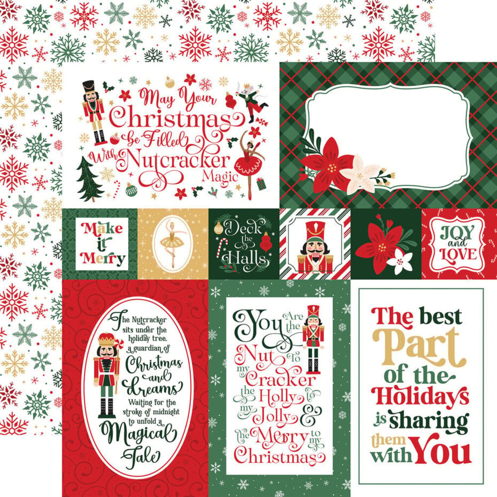 Echo Park Nutcracker Christmas 12x12 Inch Collection Kit (NC387016) Echo Park Nutcracker Christmas 12x12 Inch Collection Kit (NC387016)