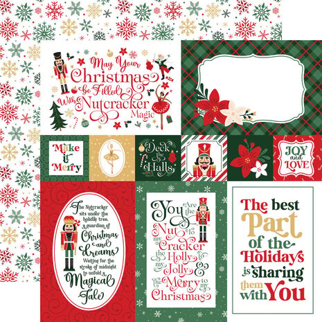 Echo Park Nutcracker Christmas 12x12 Inch Collection Kit (NC387016) Echo Park Nutcracker Christmas 12x12 Inch Collection Kit (NC387016)