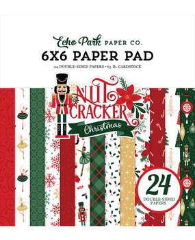Echo Park Nutcracker Christmas 6x6 Inch Paper Pad (NC387023)