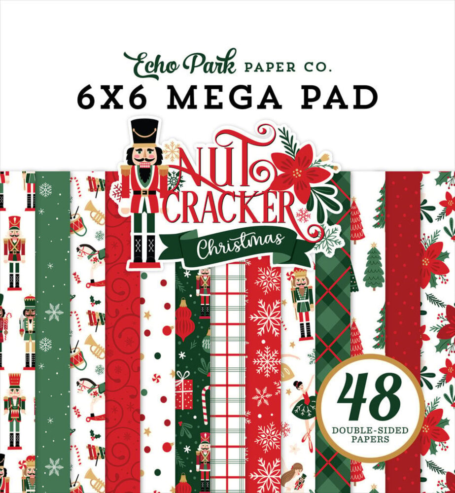 Echo Park Nutcracker Christmas 6x6 Inch Mega Pad (NC387031) Echo Park Nutcracker Christmas 6x6 Inch Mega Pad (NC387031)