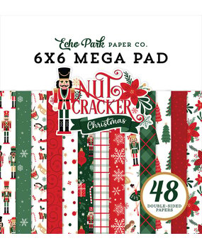 Echo Park Nutcracker Christmas 6x6 Inch Mega Pad (NC387031) Echo Park Nutcracker Christmas 6x6 Inch Mega Pad (NC387031)