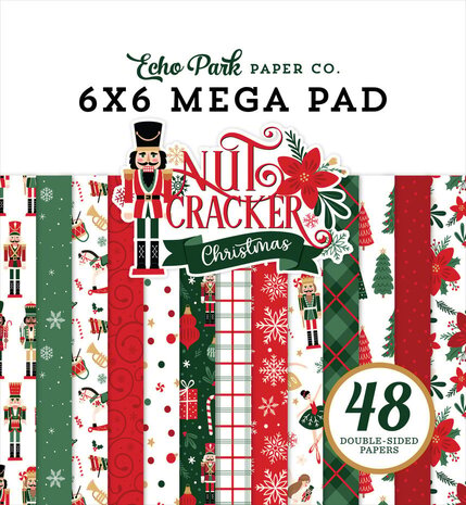 Echo Park Nutcracker Christmas 6x6 Inch Mega Pad (NC387031) Echo Park Nutcracker Christmas 6x6 Inch Mega Pad (NC387031)